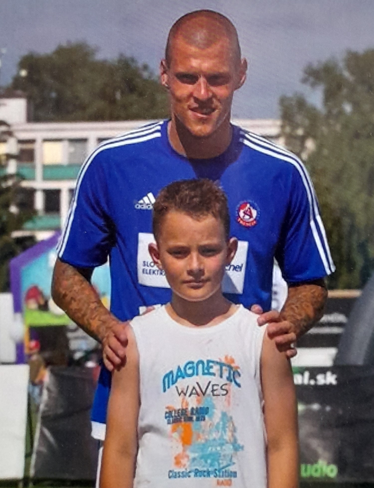 Stretnutie s futbalistom a mladým fanúšikom